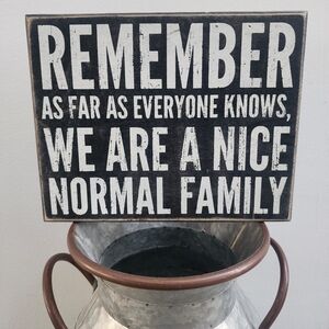 Family Wood Sign